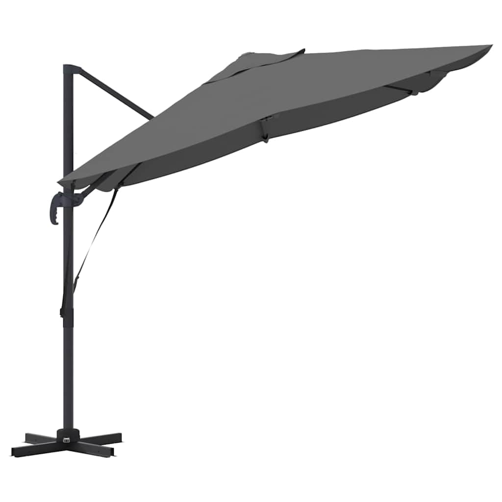 SYDE Parasol przeciwsłoneczny Cantilever Roma 351 x 250 x 260 cm poliester aluminium
