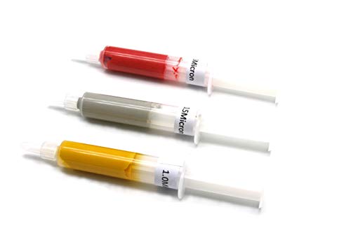 TEMO 3 pc 5 Gram Diamond Polishing Lapping Paste Compound Finishing Set 0.5, 1.0, 3.5 Micron