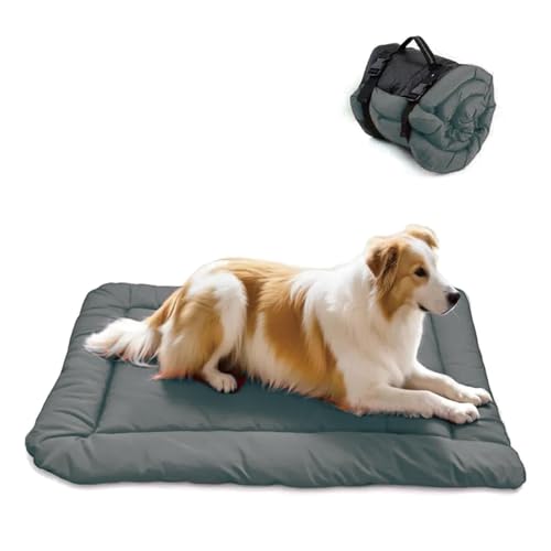YOFANG Outdoor Travel Dog Bed,Portable Crate Mat Waterproof Anti-Slip, Kennel Pad Washable,Pet...