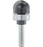 ENT 12282 Fraise à Chanfreiner, Queue (S) 8 mm, Rayon (R) 4 mm, Diamètre (D) 8 mm, NL 8 mm, SL 32 mm, Carbure, travail du bois, Défonceuse