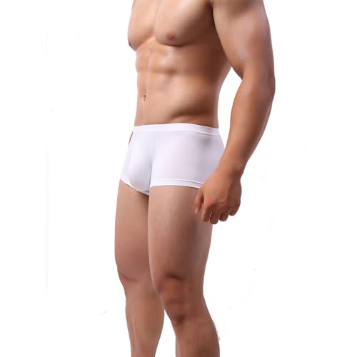 Men's Bluge Boxer Briefs U-Hance Underwear Stretch Pouch Underpanties for Men2