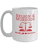 Matt Murdock lawyer mug- Vintage Nelson and Murdock, Really good lawyers coffee cup, Comic fan mug, Geek gifts