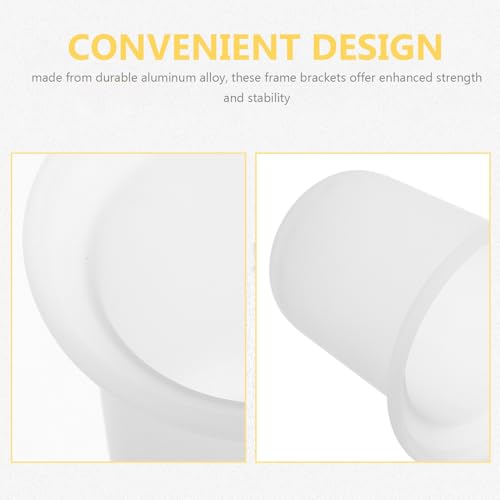 Support brosse WC verre dépoli IMIKEYA compact lot de 2 - 4