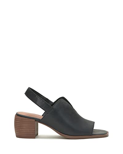 Lucky Brand Women's Jaila Backstrap High Heel Sandal Heeled, Black, 6.5 #TOP5