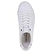 Nautica Men's Leonard Casual Lace-Up Shoe,Classic Tennis Low Top Loafer, Fashion Sneaker-White Size-13