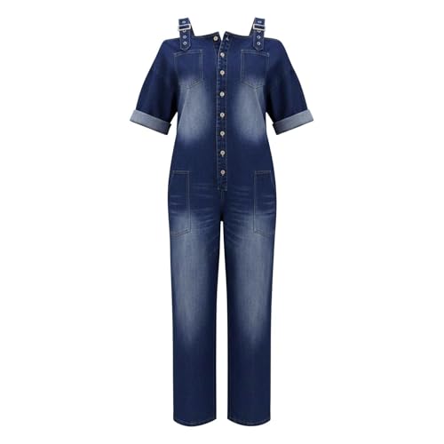 Overol de mezclilla vintage para evitar la ropa ajustada e incómoda 4