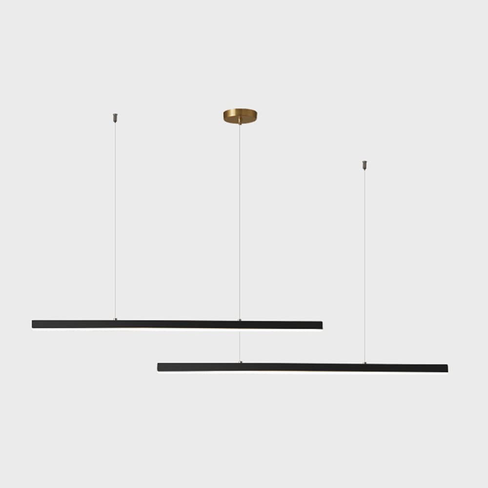 Lustre en laiton LED variable pour en finir avec l'éclairage de plafond agressif