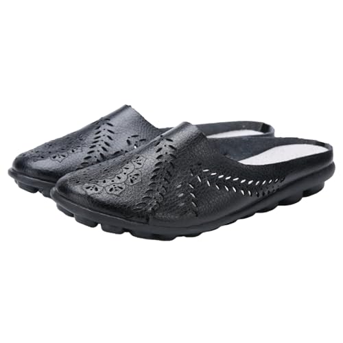 Sabots en cuir pour femme légers et confortables pour le quotidien
