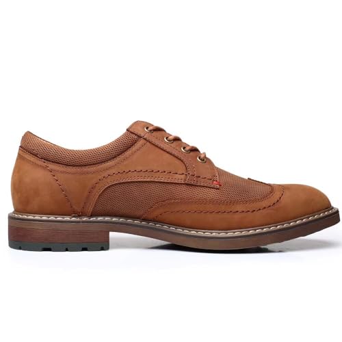 Image of Arkbird Mens Dress Shoes, Lace Up Leather Oxford