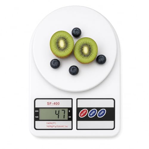 Balança Digital de Cozinha SF-400, Alta Capacidade 10kg – Precisã...