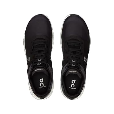 ON Cloudflow 4 Men's Road Running Shoes Sneakers (Black/White, US Footwear Size System, Adult, Men, Numeric, Medium, 9.5)