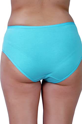 Image of Ladyland Pack of 3 Women Antibacterial Soft Hipster Panty for Regular Uses, Made of 100% Cotton, Grip Fit, All Over Printed Comfortable Panties for Girls, Ladies