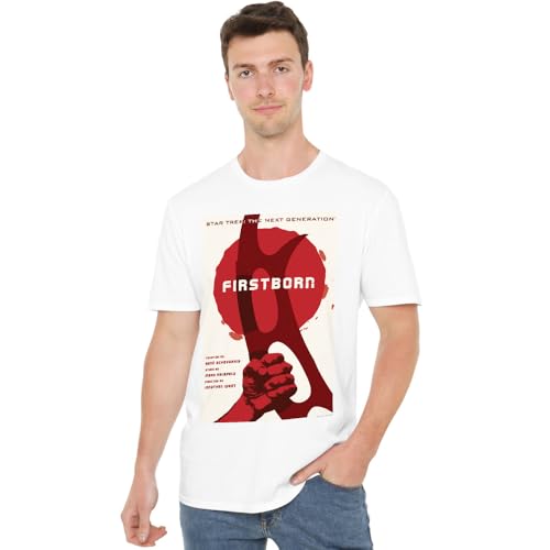 T-shirt Star Trek TNG coton résistant coupe droite impeccable pour collectionneur