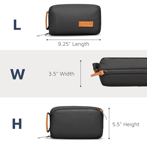 Tech Bag and Electronics Organizer Bag for Travel (Black) - Image 3