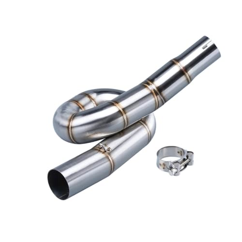 Tuyau d'échappement 51mm inox moto Benelli BJ300 TNT300 BN302 2014-2018