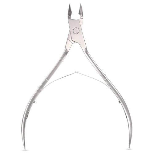 Cuticle Nipper | Cuticle Cutter and Remover | Cuticle Trimmer | Cuticle Clipper for Fingernails and Toenails Dead Skin | Professional Pedicure Manicure Tools | Durable Stainless Steel