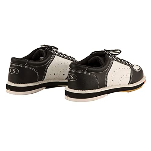 Veacam Men's Bowling Shoes, Breathable Bowl Athletic Sneaker Lightweight Professional Bowling Shoes,White,13 #TOP1