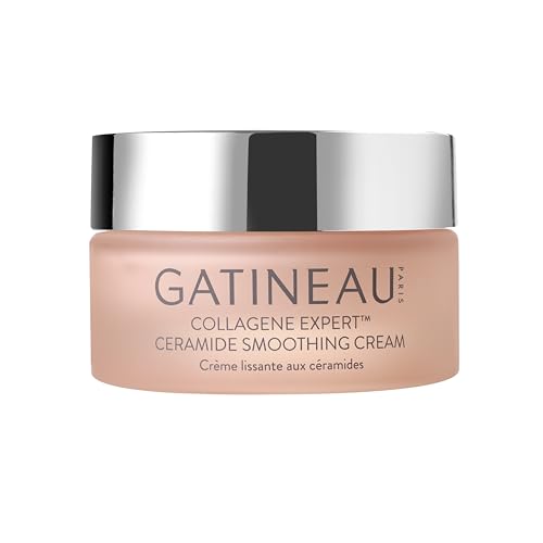GATINEAU Collagene Expert Ceramide Smoothing Face Cream - 50ml, Hydrating Anti-ageing Moisturiser with Collagen, Hyaluronic Acid & Vitamin C, Boosts Elasticity, Smooths & Plumps Skin