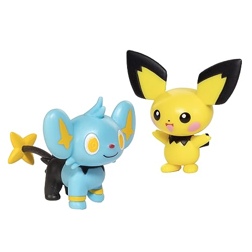 Pokemon PKW3756 Pokémon Figure Battle Ready Set With 4.5 Inch Deluxe Action Grimmsnarl, 6 Pieces - Includes 2 Inch Pichu, Duskull, Shinx, Hawlucha & Horsea - Officially Licensed - Gift For Kids, Boys, Girls & Fans Of Pokemon thumb #3