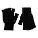 Levi's Men's Knit Fingerless Gloves, Marled Black, One Size