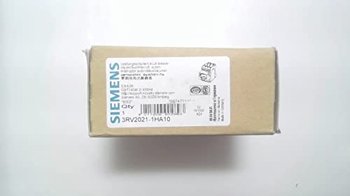 SIEMENS 3RV2021-1HA10 Manual Motor Starter, 8 Amperios Nominales, Rango 5.5-8.0 Amperios miniatura 2