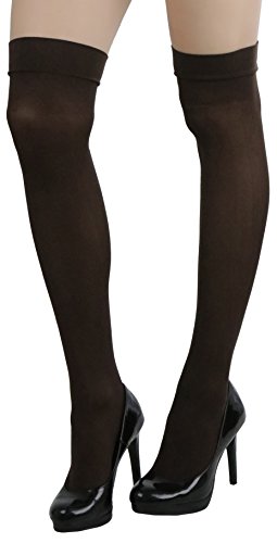 Image of ToBeInStyle Women's Sheer Ankle & Knee High Nylon Fashion Socks Hosiery
