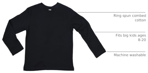 Image of Earth Elements Big Kid's (Youth) Long Sleeve T-Shirt