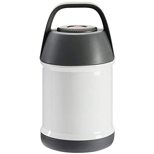 Fiambrera con Aislamiento al vacío de 450 ml para Mantener la Comida Caliente. Recipientes a Prueba de Fugas de Acero Inoxidable. Cajas térmicas (Blancas).