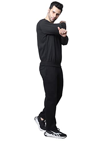 Image of Mack Jonney Fleece Solid Tracksuit Co-ord Set for Men- SW RN LOWER 02-P