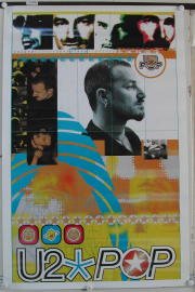 Affiche U2 Pop 60X90cm pour habiller un grand mur vide
