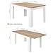 COMIFORT – Mesa De Comedor Extensible Moderna de 120 a 170 cm,...