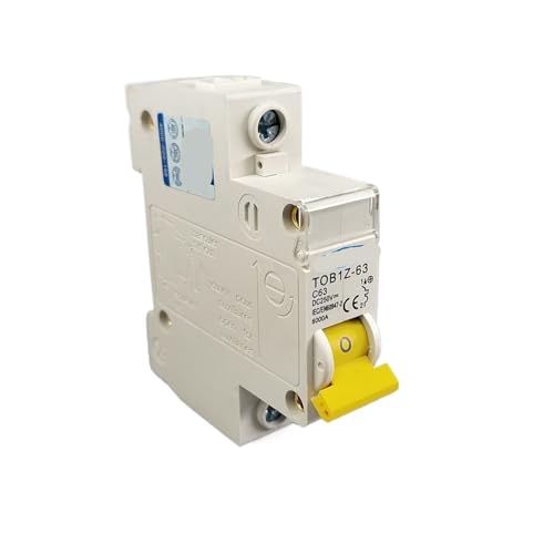 Disjoncteur MCB courbe C 1P DC 250V 6A pour installation solaire PV