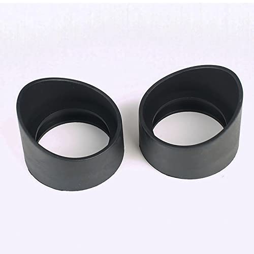 2 peças/conjunto de 34 mm de diâmetro de borracha para ocular, proteção ocular, microscópio, estéreo