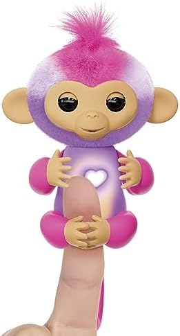 Fingerlings - Charli - Mała małpa interaktywna - Elektroniczna Junior - Od 5 lat - Lansay