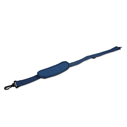 DALIX Premium Replacement Strap With Pad Laptop Travel Duffle Bag In Navy Blue