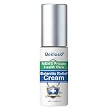 Beilloso Balanitis Relief Cream for Men — Fast-Acting Anti-Fungal Treatment for Intimate Itch, Redness & Inflammation | Vacuum Pump Design | Steroid-Free, Verified Male Intimate Care | 1.01 fl oz
