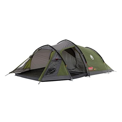 Coleman Tält Tasman 3 personer, kaki/grå, en storlek, 2000012154