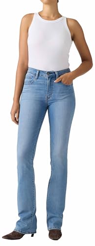 725 High Rise Bootcut True Blue Mid – Ansicht 6