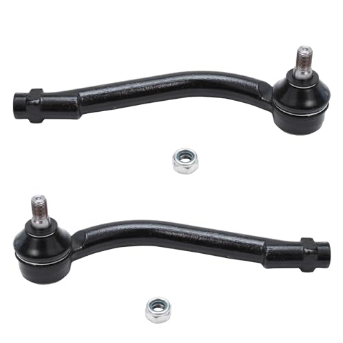 Image of Detroit Axle - 6pc Front End Suspension Kit for Hyundai 2007-2012 Santa Fe, 2011-2013 Kia Sorento, 2 Lower Control Arms with Ball Joints 4 Inner and Outer Tie Rod End Links Replacement