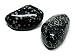 Produktbild Trommelsteine, Edelsteine, Handschmeichler, Heilsteine (2 Stk) - verschiedene Steine wählbar (z.B. Amethyst, Jaspis, Tigerauge, Mondstein, Aventurin u.a.) - 2er Set (Schneeflockenobsidian)