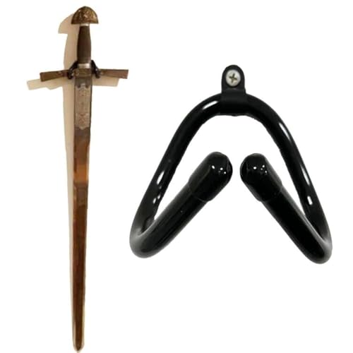 AUXPhome Mini support mural pour épée, poignard, hache, keyblade – Affichage vertical ou horizontal – Facile à mouler selon vos besoins spécifiques –...