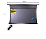 HiViLux® Tension ALR Motor Leinwand Dualspann Hochkontrast Tuch:HiViGrey Cinema 5D/HDR /8K/4K/3D – 100Zoll 16:9 221x124cm - 7