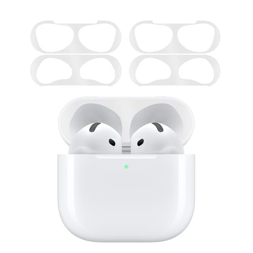 【カバー付き×2枚】◆４.５cm厚 固め◆ 東洋紡ブレスエアー相当品 Amazon | 【2024強化版】ELYBYYLE for AirPods 4 ダストガード