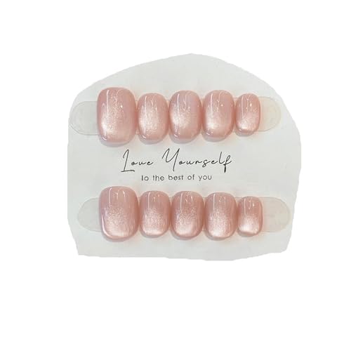 Faux ongles à coller lot de 10 couverture complète taille XS style minimaliste