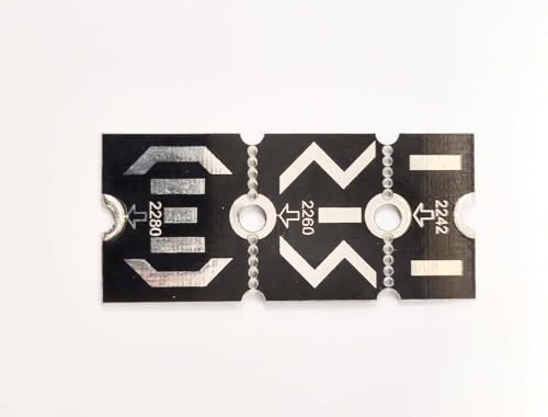 Image of M2 NGFF NVME for M.2 Extended Transfer Card 2242 2260 to 2280 Aircraft M2 Change Long Size NVME NGFF for M.2 SSD Ad 2242 to 2280 Adapter Computer Internal Components (EX2242-2260-2280)