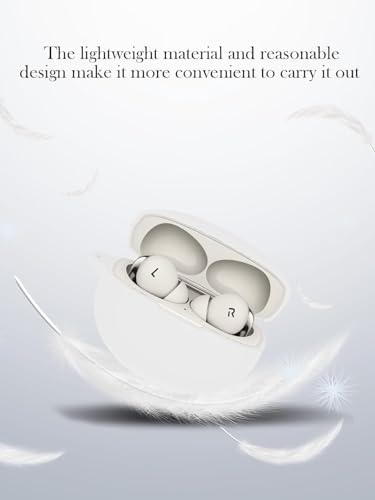 Image of Reiox Soft Silicone Protactive Case Cover Compitable for Oneplus Nord Buds 3 | 3 Pro (White)