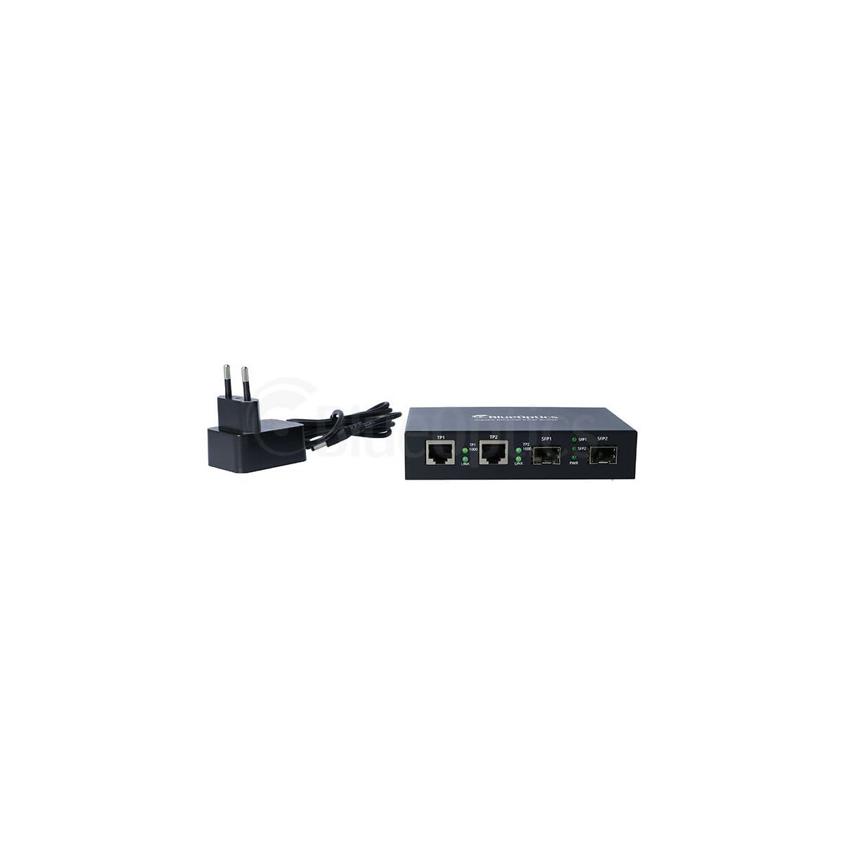 Gigabit Ethernet Medienkonverter - 2X SFP Einschub, gniazdo 2X 10/100/1000M RJ45 (bez transceiver) (BLMC003) marka
