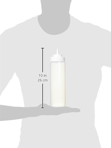 Botellas Dosificadoras Winco 24 oz Boca Ancha Paquete de 6 miniatura 2