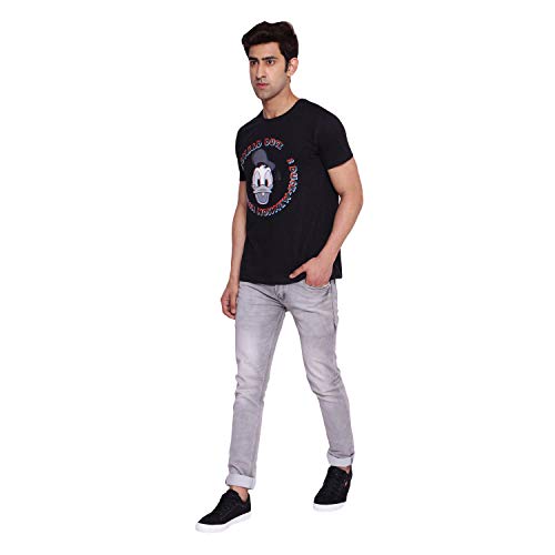 Image of Men's Regular Fit Round Neck Short Sleeves Knitted T-Shirt