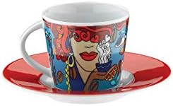 Kütahya Porselen Toledo 10910 Desenli Kahve Takımı, 100 ml - Görsel 2